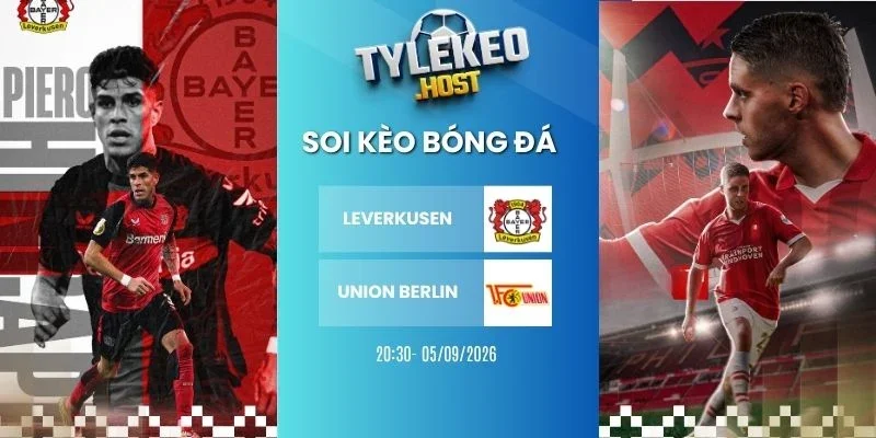 Soi kèo nhà cái Leverkusen vs Union Berlin - Bundesliga, 05/09/2026